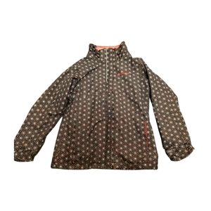 Columbia pattern jacket. Pink interchange